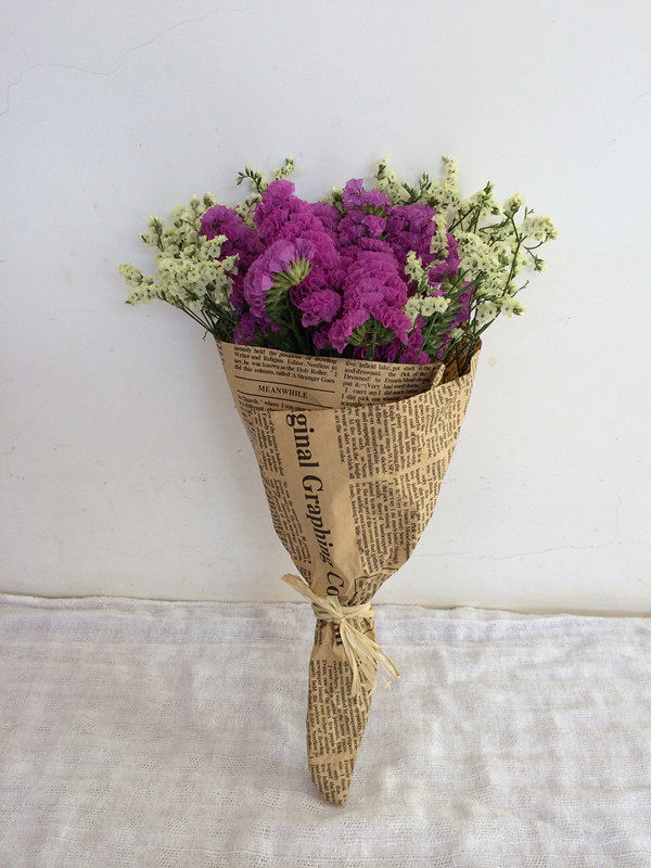 特价云南真花干花勿忘我水晶草情人草包装迷你小花束送人节日礼物