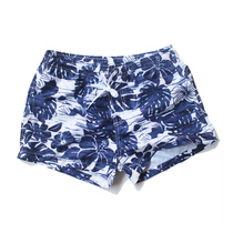 Hibin low-waisted printed beach pants loose quick-drying mens seaside vacation swimming casual shorts sports three-point pants