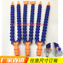 Forked plastic machine tool cooling water pipe nozzle double-head Y-shaped bamboo joint universal serpentine pipe lathe CNC fuel injection pipe