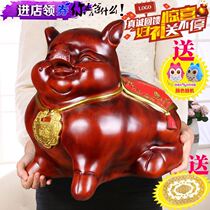 The golden pig savings pot piggy bank cant open the piggy bank adult banknote large only can not enter the practical large capacity