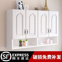 Closet display cabinet wall hanging mini wall cabinet office wall cabinet decoration hanging cabinet toilet storage cabinet simple