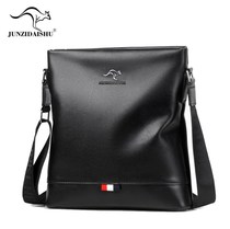 Mens bag Single shoulder bag Backpack Mens Bag Gentleman Kangaroo Diagonal Satchel Casual Business Leather Bag Hanging Bag Skewed Shoulder Bag Men