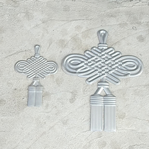 Iron Chinese knot lantern flower door stamping accessories iron decoration accessories antique decoration