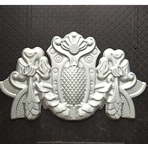 Iron Art Imitation Bronze Door Imitation Aluminum Door Sheet Stamping Themed Flowers Iron Door Accessories Villa Door Accessories