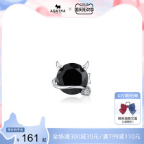 agatha925 silver earrings personality simple temperament Jewelry earrings female gifts New Tide earrings single female