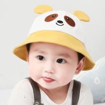 Baby hat spring and autumn thin male baby fisherman hat cute super cute female newborn baby cotton cap summer sunscreen