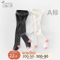 Balinese piggy girl White pantyhose baby leg pants autumn baby leggings