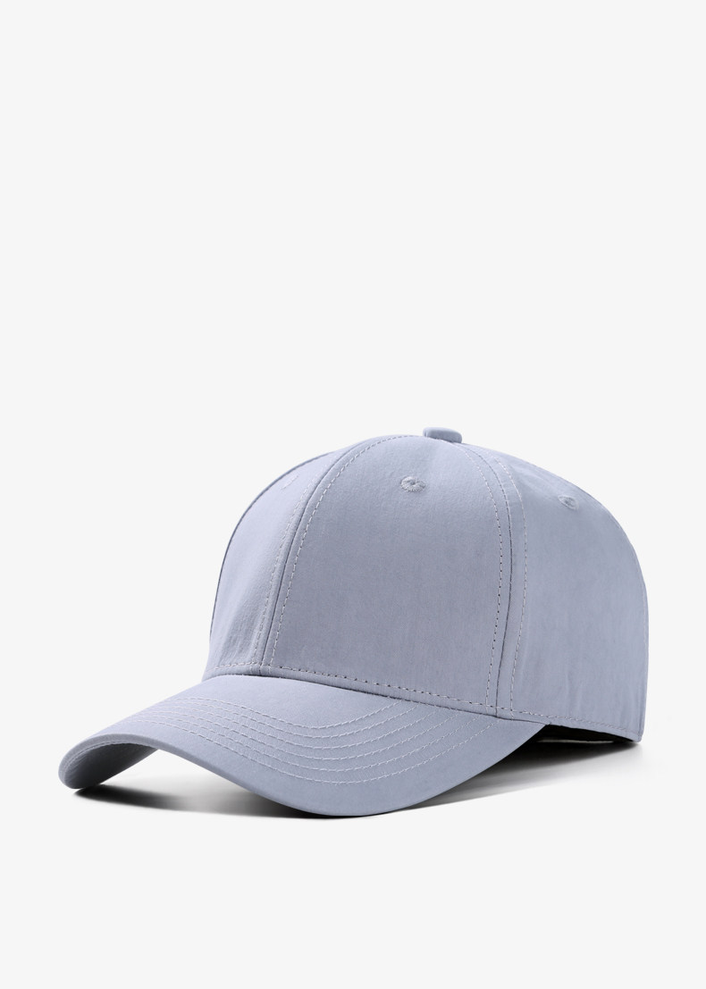 coobark洗水棒球帽子男女鸭舌帽 弯沿帽长檐纯色光版