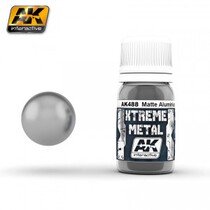 Spain AK interactive AK488 XTREME METAL 30ml matting aluminum alloy color