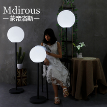 led ball floor lamp ins colorful decoration wedding guide light Outdoor creative modern simple spherical floor lamp