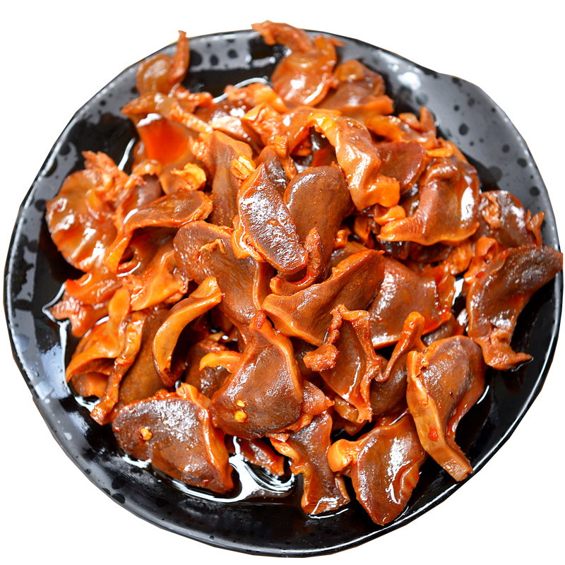 粗卤d麻辣鸭胗鸭肫零食香辣卤味美食熟食肉类真空好吃的零食特产