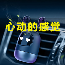 Car perfume creative robot air outlet aromatherapy decoration Car air conditioning fragrance long-lasting light fragrance decoration supplies
