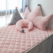 Net red bay window mat Window sill simple tatami blanket Balcony mat custom thin non-slip bedroom four seasons universal