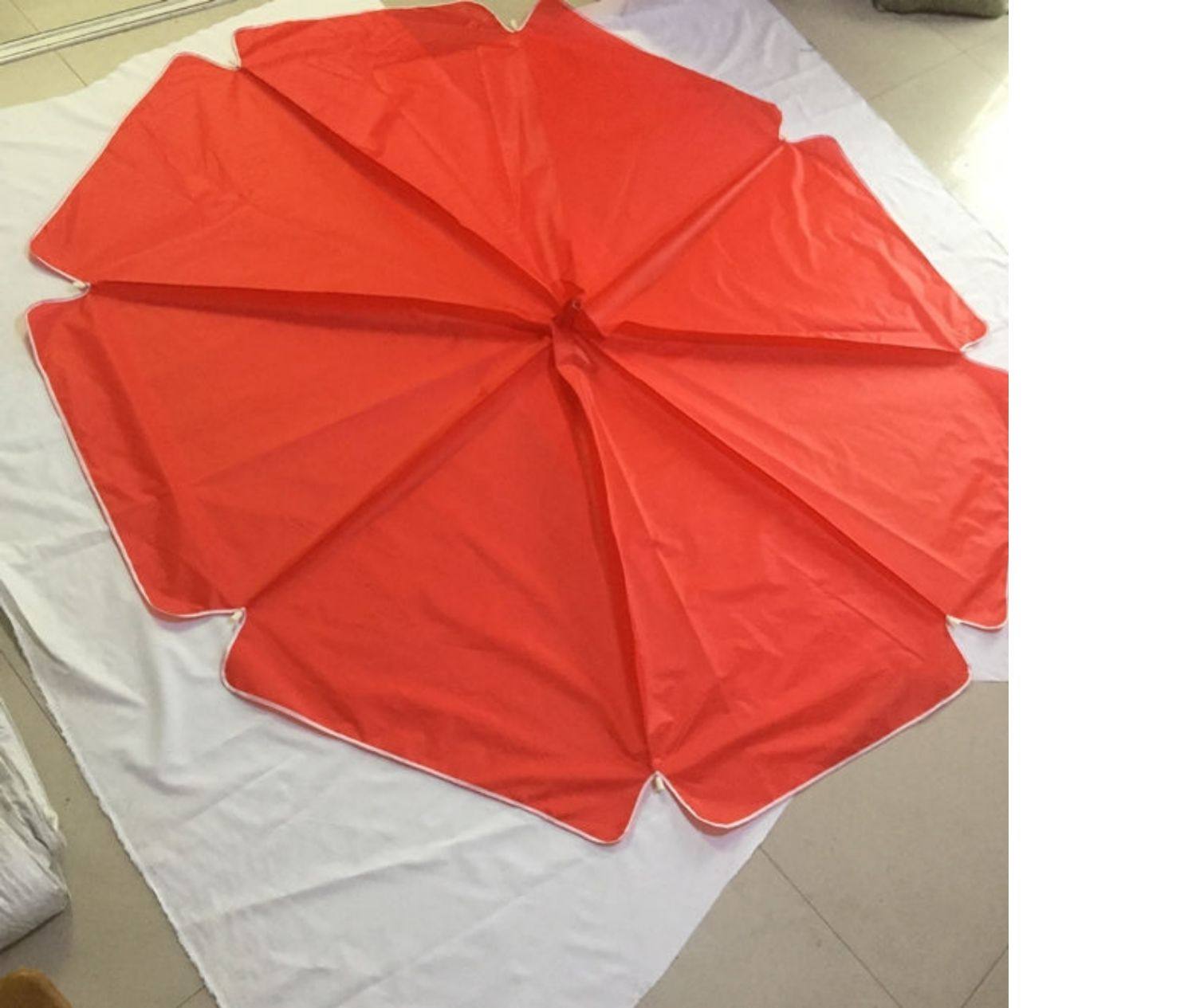 伞布防水加厚替换布面圆形太阳伞户外摆摊遮阳伞大圆伞雨伞布