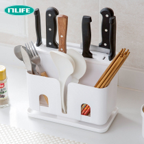Kitchen shelf storage rack holding knives chopsticks rack household kitchen knife holder knife holder knife holder integrated tool holder