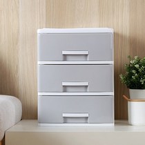 Simple pumping storage cabinet stationery retro personality trend small creative finishing household storage box finishing