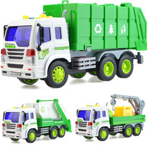 Every Day Special Price Storytelling Music Inertia Fire Engineering Car Excavator Crane Children Model Big Toy Car