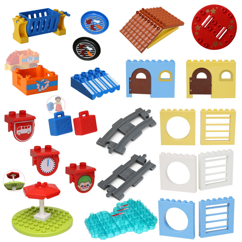 大颗粒积木新配件 鸿源盛散装积木配件 散件零件益智积木儿童礼物