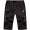 6619 Black Red Capris