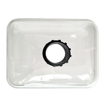 Xingyi moxibustion smoke exhaust machine accessories Round transparent cover smoke purifier aluminum cover Acrylic cover High temperature resistance