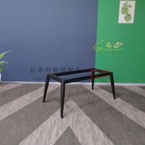 Hintiskie minimalist tea table leg rock board coffee table bracket light luxury corner a few square tatami Hardware support