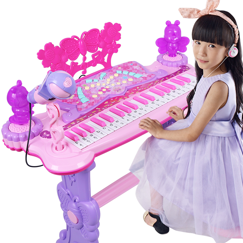 儿童电子琴女孩可充电益智启蒙钢琴玩具4-8岁小孩宝宝儿童音乐琴产品展示图1