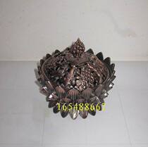 Tower incense burner incense burner incense burner aromatherapy Lotus imitation copper Tibetan sandalwood stove