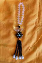 Taoist supplies seven-star with moon pendant car pendant gourd high-grade rearview mirror crystal hanging jewelry