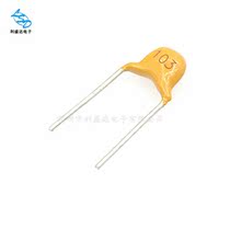 Monolithic capacitors 103 0 01UF 10NF 50V pitch: 5 08MM ± 20% 1000=21 yuan