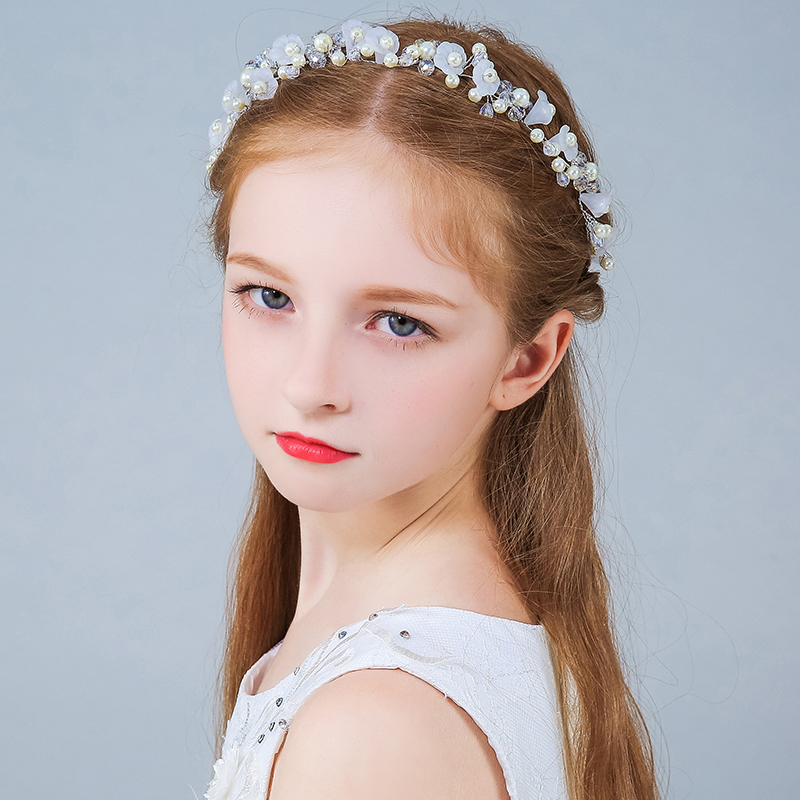 灵雀女童头箍夏季发带公主甜美发箍韩国发饰韩版小女孩高贵头饰品