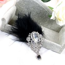 Elf dream Super fairy tassel long tail dance adult feather hair accessories performance Hanfu Ballet Black Swan New