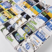 6 Twin Spring and Summer Box Socks Male Skin Tide Sports Stocking Couple Street Han Pay Tide Tide stockings