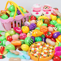 Can cut fruit childrens toy girl vegetable Chile set baby house kitchen cooking kitchen utensils boy