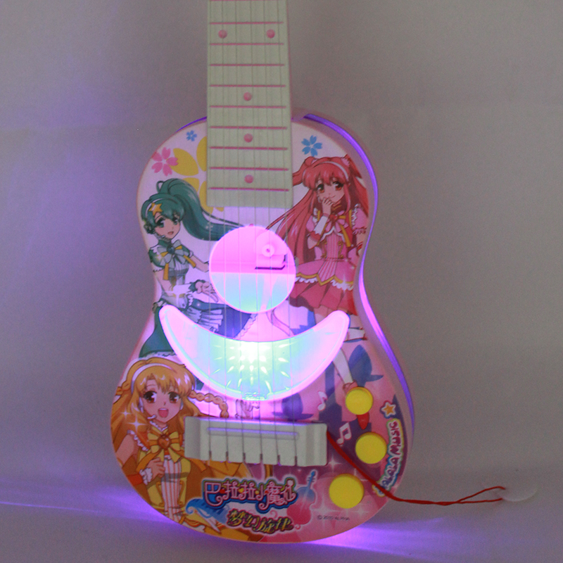 儿童吉他宝宝玩具可弹奏仿真乐器巴拉拉卡通女孩钢弦吉它礼物产品展示图5