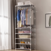 Coat rack Floor Bedroom Storage Hanger Simple Clothes Shelf Household Economy Dormitory Storage Save Space