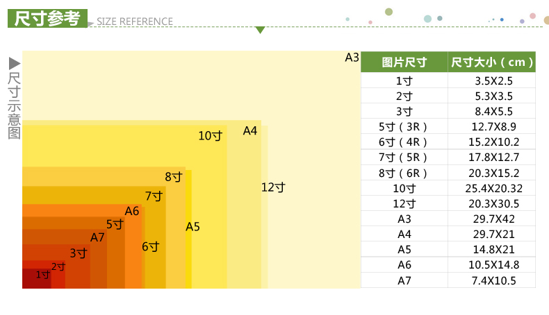 6寸照片相纸多大图片