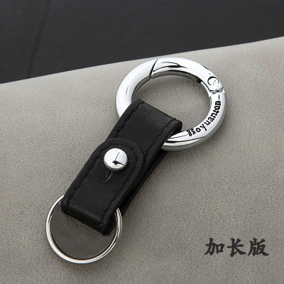 boyuantang key chain leather male creative automobile accessories pendant key chain female suitable for bmw, benz and volkswagen