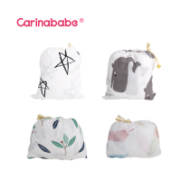 Carinababe 100% Cotton Gauze Fitted Sheet Sheets