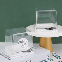 2 Inch Cake Packaging Boxes Thousands Of Mousse Mini Small West Point Cake Roll Great Puff Transparent Plastic Packing Box