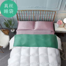 Flower Banquet Hotel Dirty Sleeping Bag Silk Tencel Travel Sheets quilt cover Portable Double Travel Sleeping Treasure