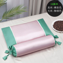 Buckwheat shell Silk Candy pillow Cassia sub cervical spondylosis adult neck pillow square pillow