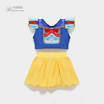 Female Bao swimsuit Princess Xia's lovely skirt swimsuit girl swimsuit 1-3 years old 2 children's swimsuit girl Xia Yang