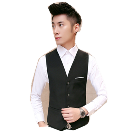 Spring and autumn men's slim vest Korean version of the trendy business casual suit Kan shoulder Yinglun vest professional vest men
Spring and autumn men's slim vest Korean version of the trendy business casual suit Kan shoulder Yinglun vest professional vest men