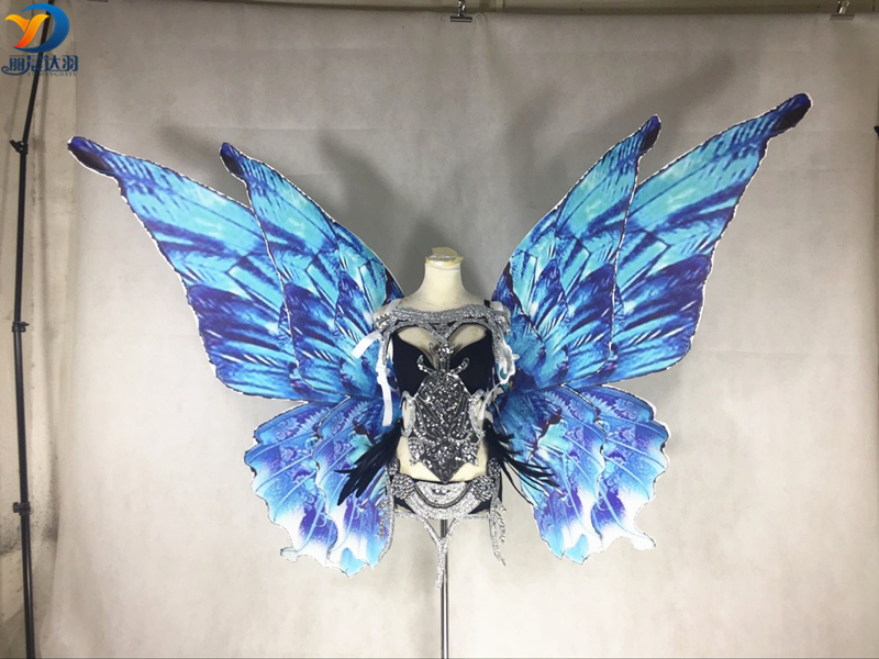 维多利亚的秘密天使之翼仙子公主蝴蝶精灵大翅膀服装走秀道具同款