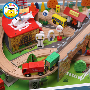 Thomas train track toy set wooden long electric roller coaster game ... Thomas train track toy set wooden long electric roller coaster game ...