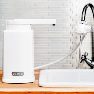 日本三菱可菱水净水机厨房台上式滤水器过滤器家用直饮净水器Q303