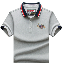 Summer Paolo Polo Shirt Turn Tide Collar Trend Compassionate Easing Half Sleeve Pure Cotton Men Short Sleeve T-shirt Semi-Amputee Mens Clothing X