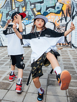 Street dance Childrens Chaosuit Out of service Summer suit Boy dance Performance Girl Hip Hop Street Dance Training Costumes