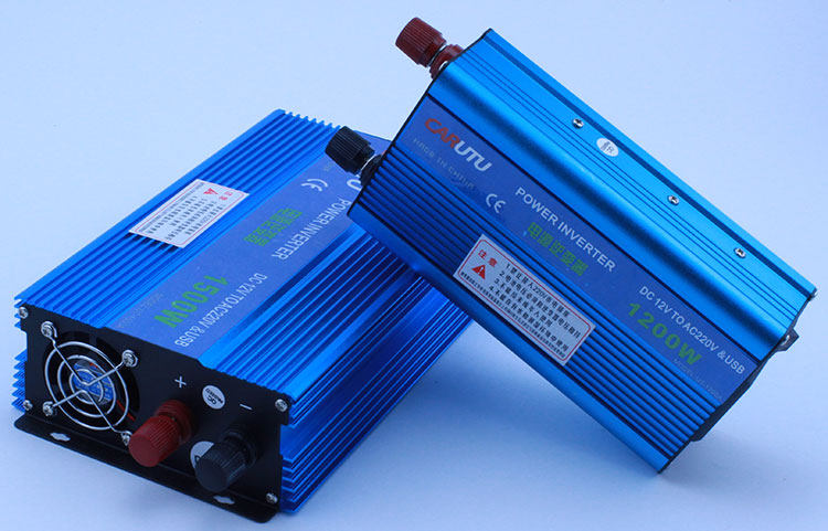 600w 12v24v48v60v转220vac修正波车载逆变器 升压器 带usb接口