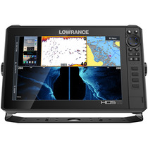 Lawrence lowrance HDS 12 LIVE Sonar Fish Detector Salvage Underneath Survey 3D Imaging Ship